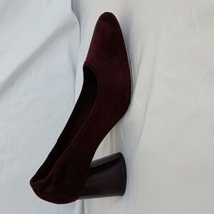 Antonio Melani Kathran Suede Pumps Block Heel 7 1/2 M